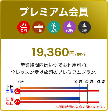 プレミアム会員19,360円